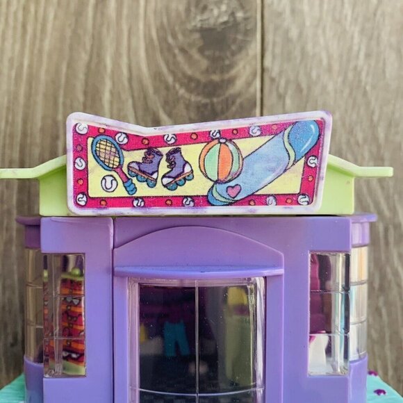 Vintage Polly Pocket Magic Movin' Sports Shop Playset (Origin, Mattel, 2000) - Picture 11 of 11